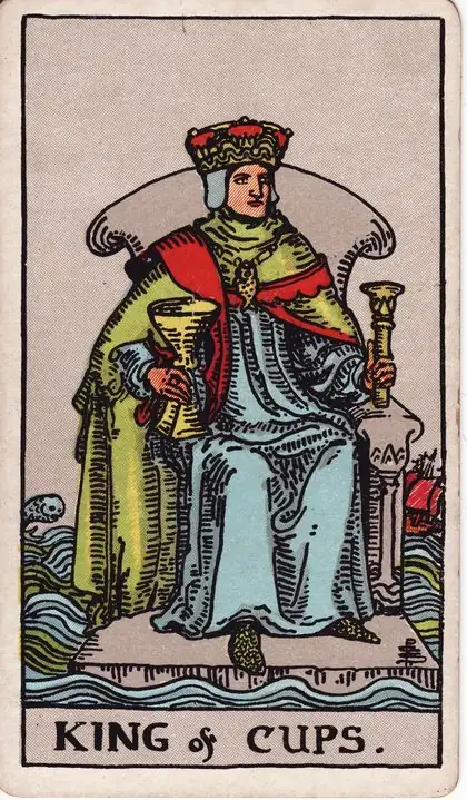 King of Cups in the Rider-Waite-Smith tarot deck