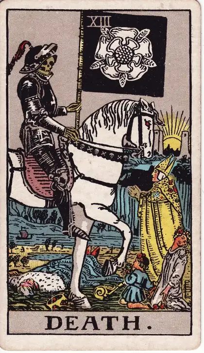 Death in the Rider-Waite-Smith tarot deck