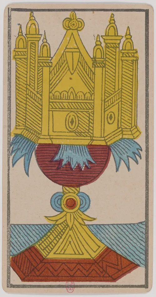 Ace of Cups in the Tarot de Marseille