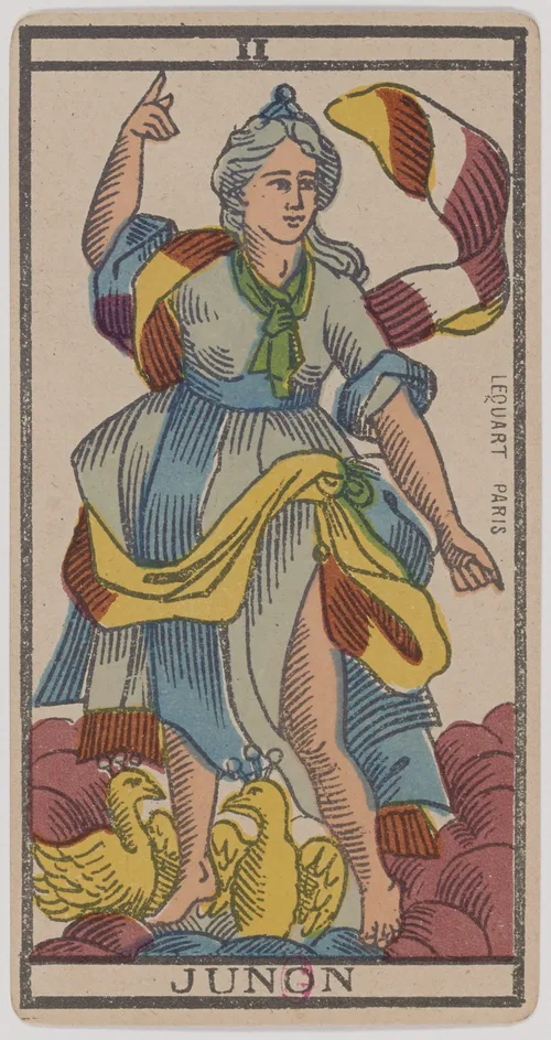The High Priestess in the Tarot de Marseille