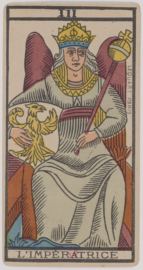 The Empress in the Tarot de Marseille