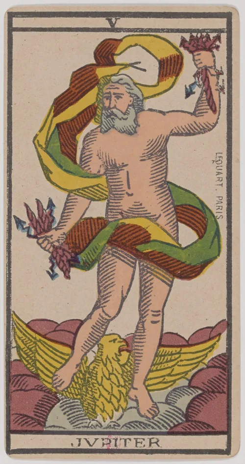 The Hierophant in the Tarot de Marseille