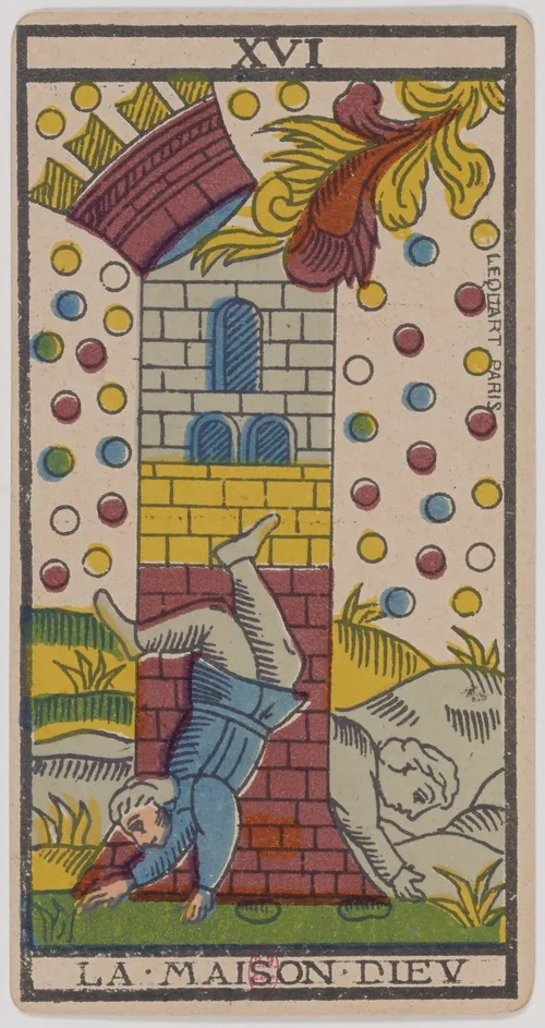 The Tower in the Tarot de Marseille