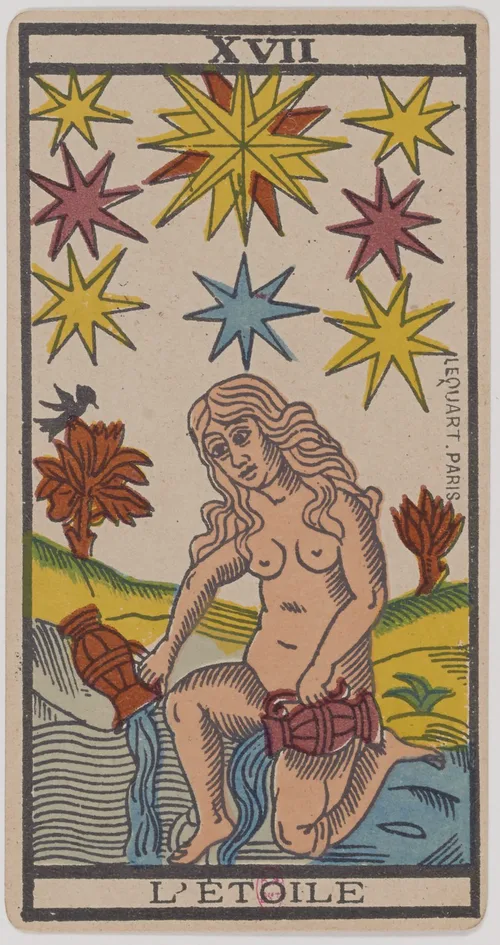 The Star in the Tarot de Marseille