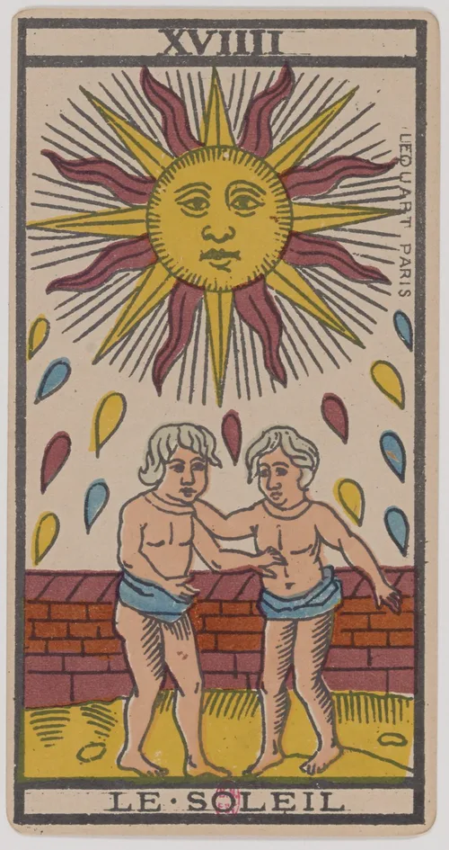 The Sun in the Tarot de Marseille