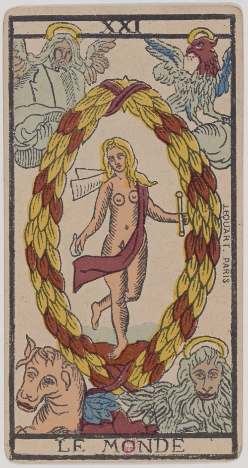 The World in the Tarot de Marseille