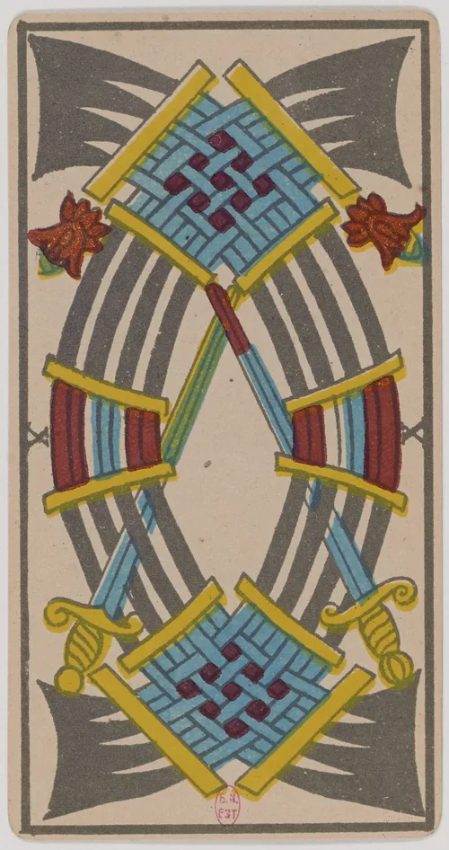 Ten of Swords in the Tarot de Marseille